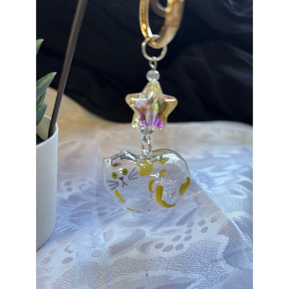 Accessories - Cat-shaped Bag Charm/Key Chain